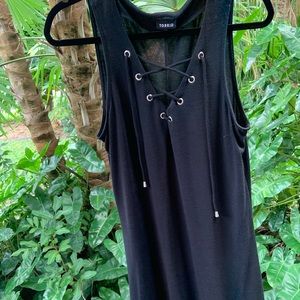 Torrid Sze 00 Sporty Black Dress
